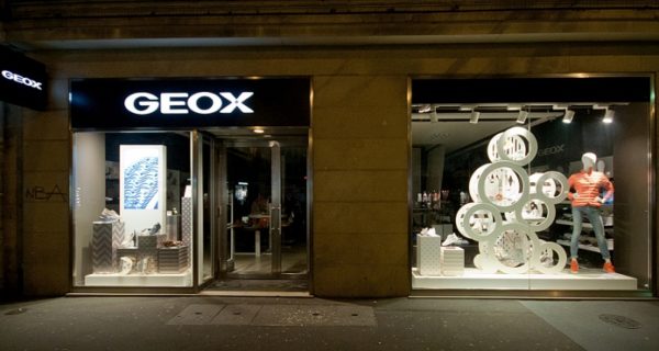 Дизайн витрин «Geox»